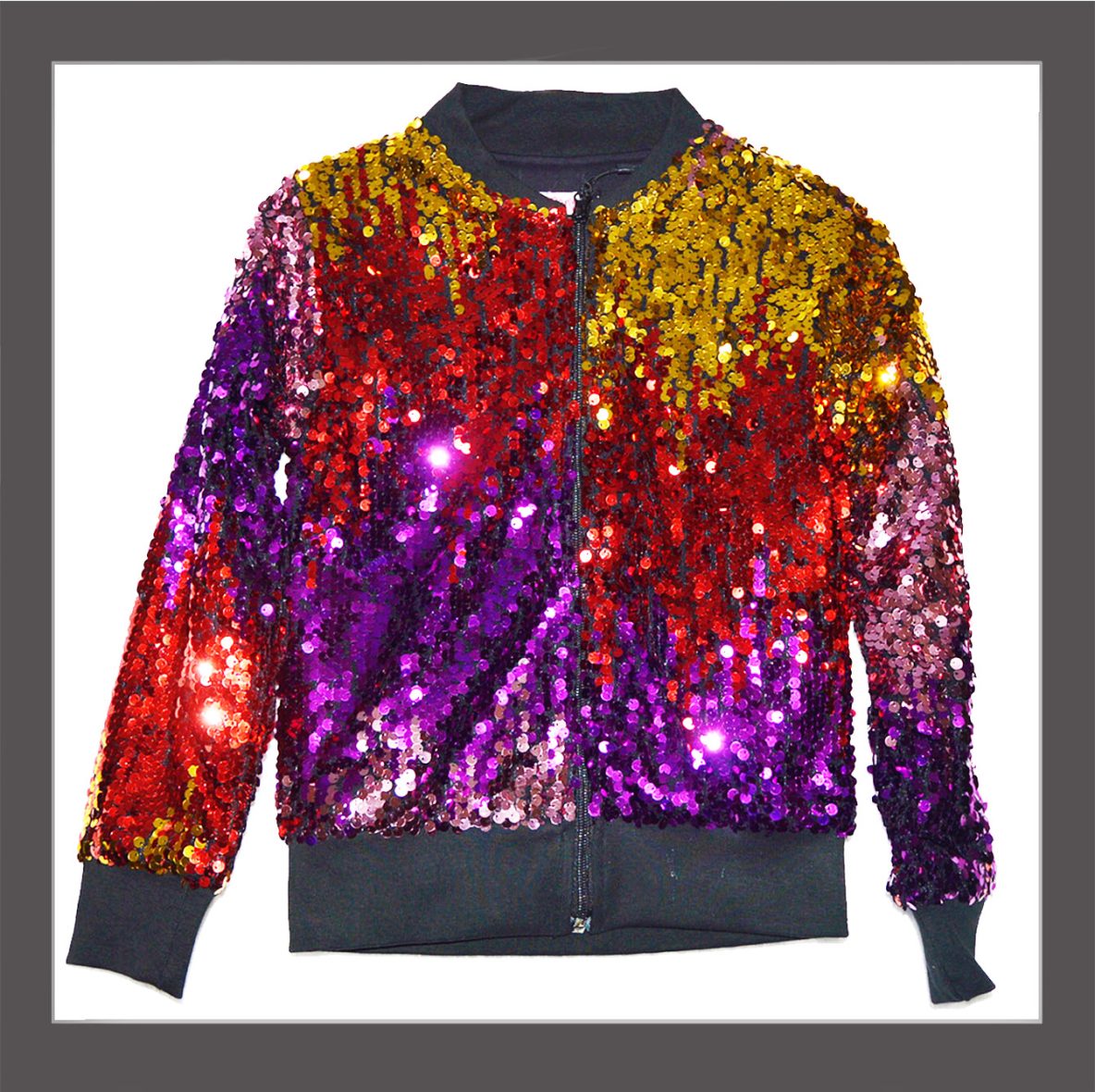 Multi Sequin Red Jacket
