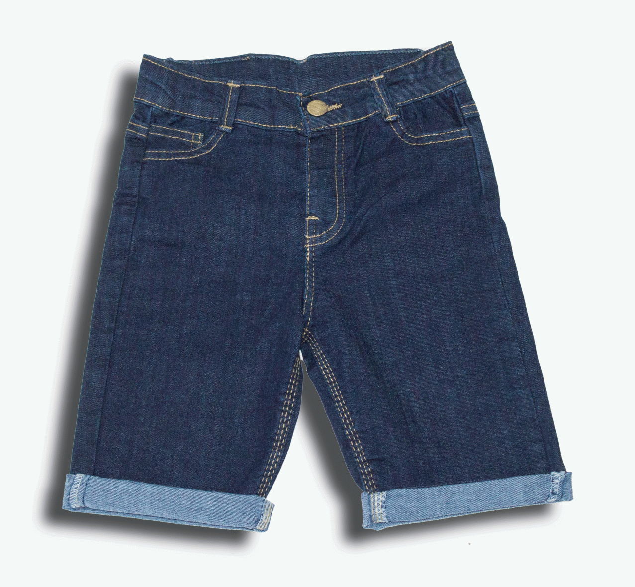 Soft Denim Blue Shorts