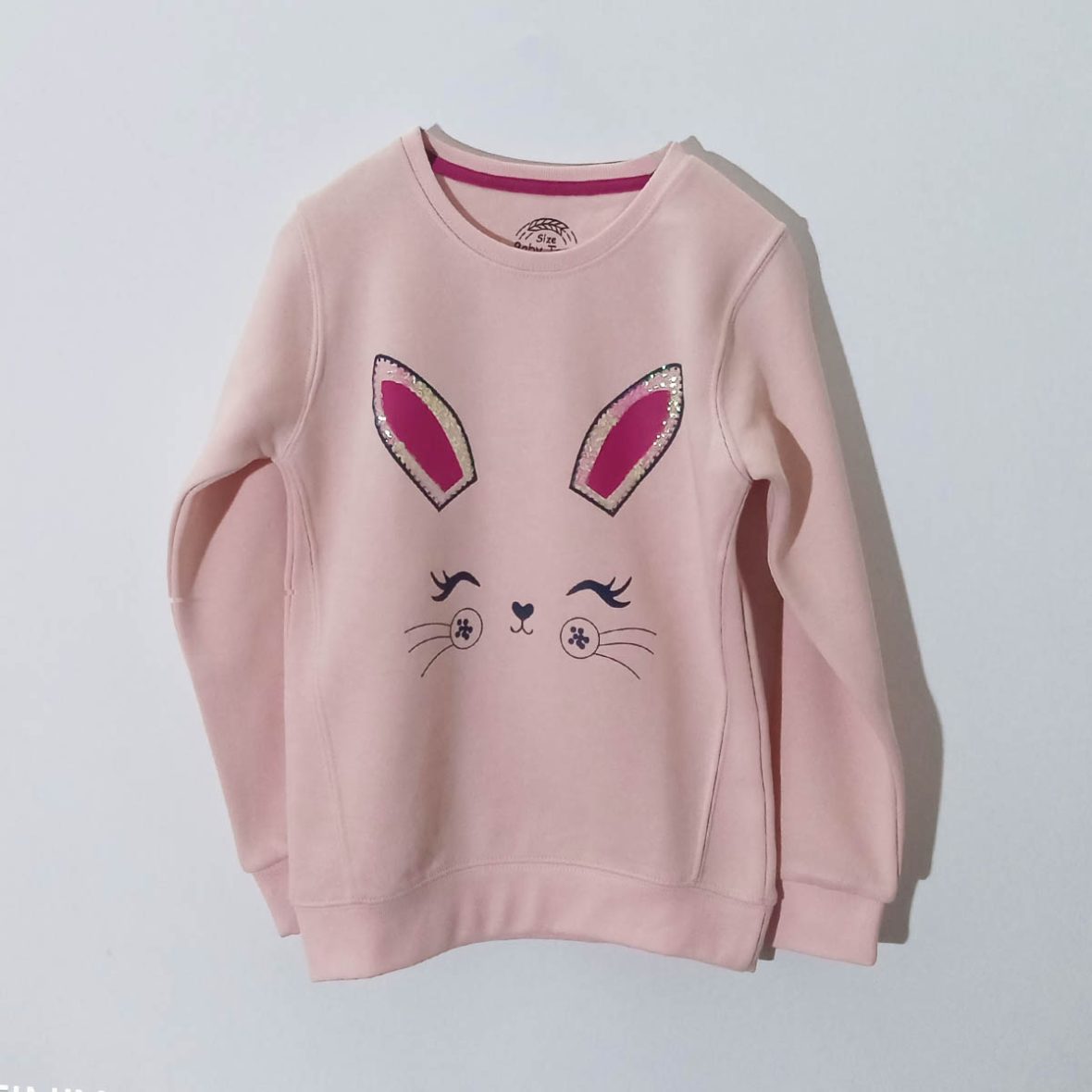 Bunny Sequin Sweat Shirt