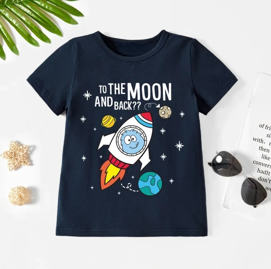 To The Moon And Back Graphics Tee
