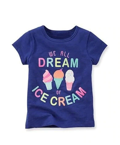 We All Dream For Ice Cream Summer Tee