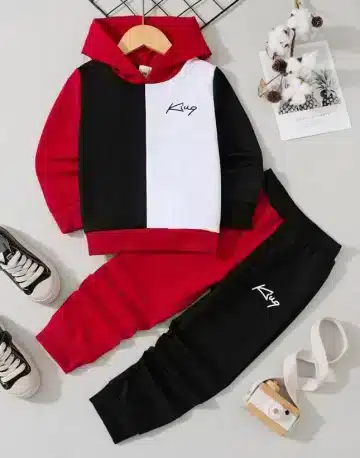 HTHoodieTracksuitRedF