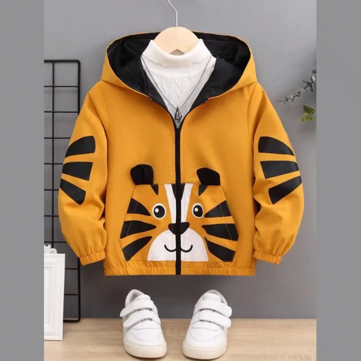 Tiger Zipper Hoodie